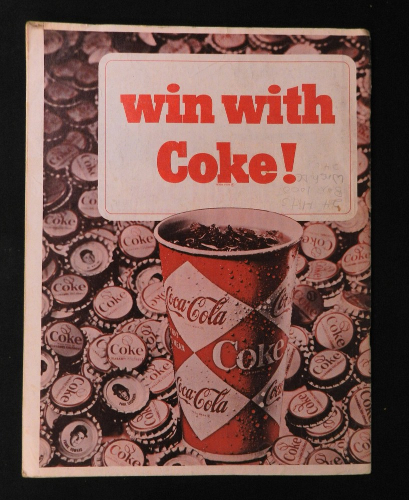1967 Washington Senators MLB Baseball Game Program