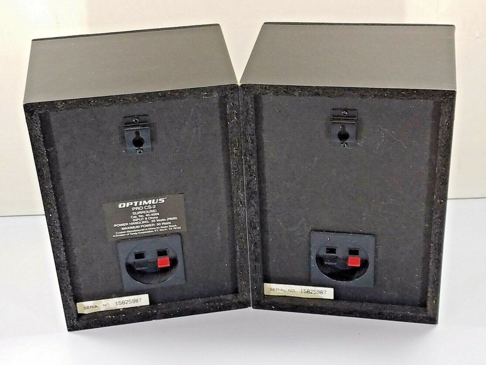 Optimus Pro CS-2 Surround Three Speaker System 40-4058