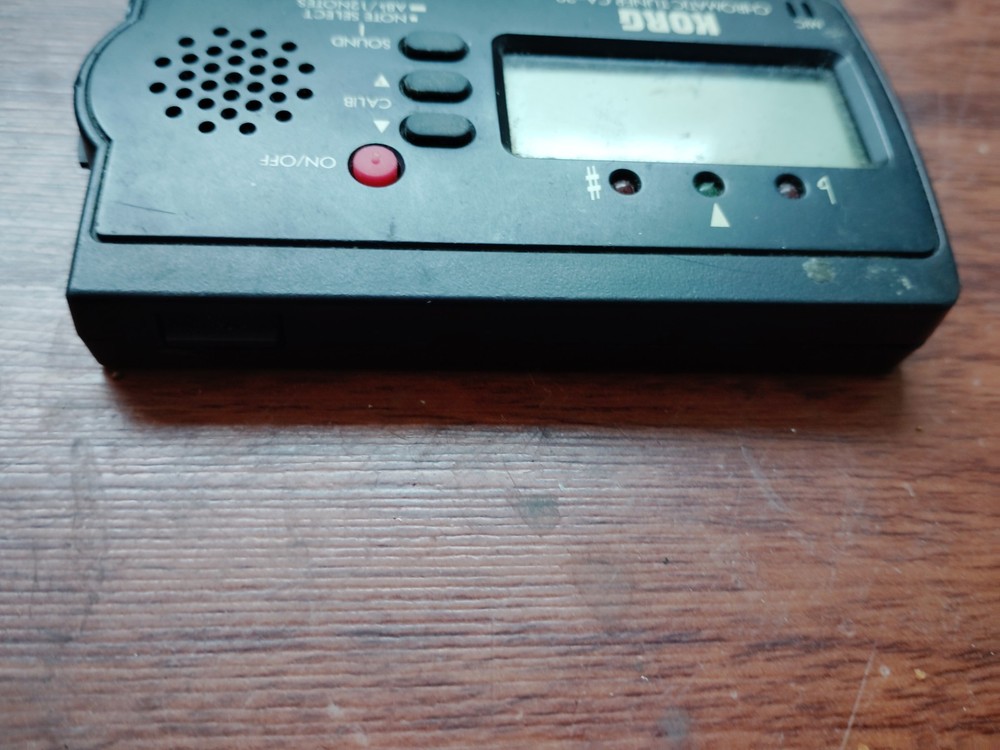 Korg Chromatic Tuner CA-30 Black Pre-owned