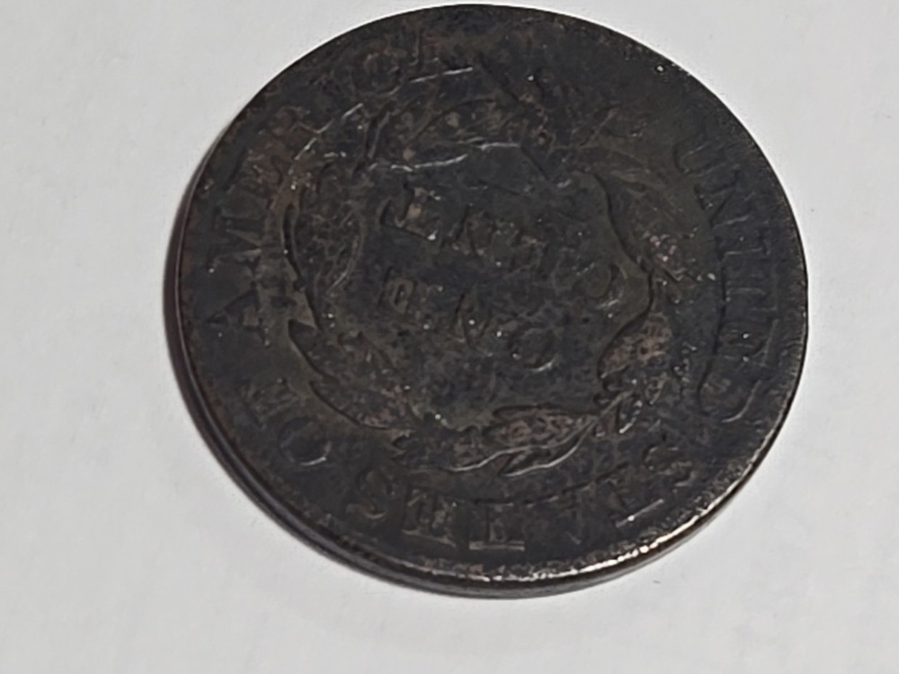 1830 Coronet/Matron Head Large Cent, Medium Letters, Rare,#1563