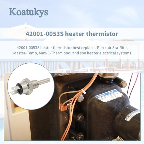 42001-0053S Thermistor Sensor Compatible with Pentair Sta-Rite MasterTemp Max
