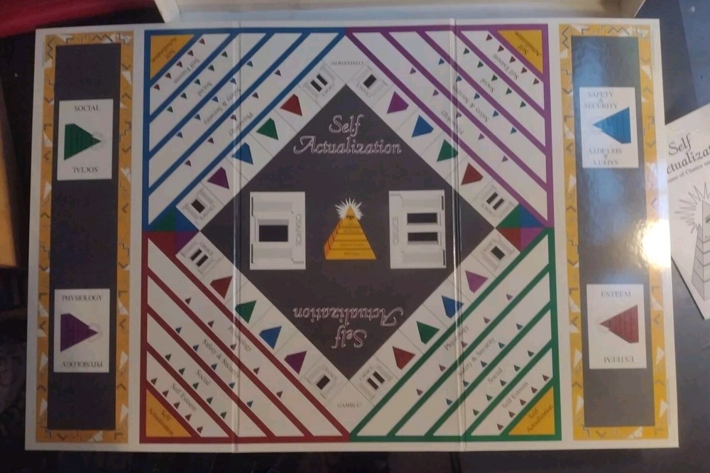 Self Actualization Board Game 1990