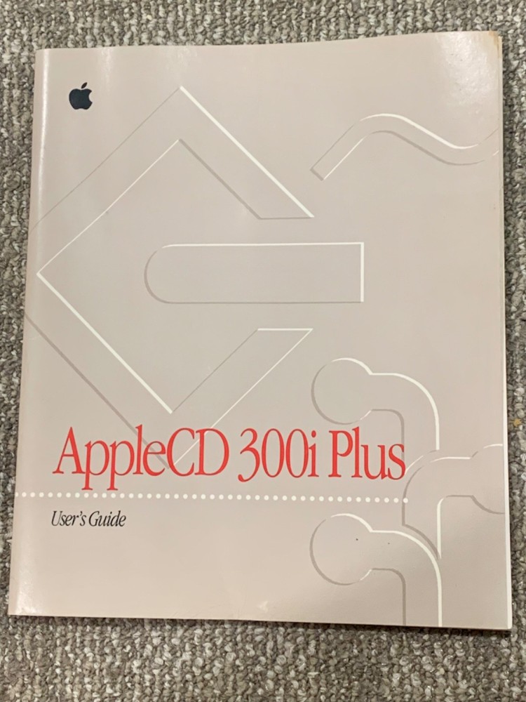 VTG Mac Software Bundle System 7.5 Update Disc Apple CD 300i Plus Manual Apple