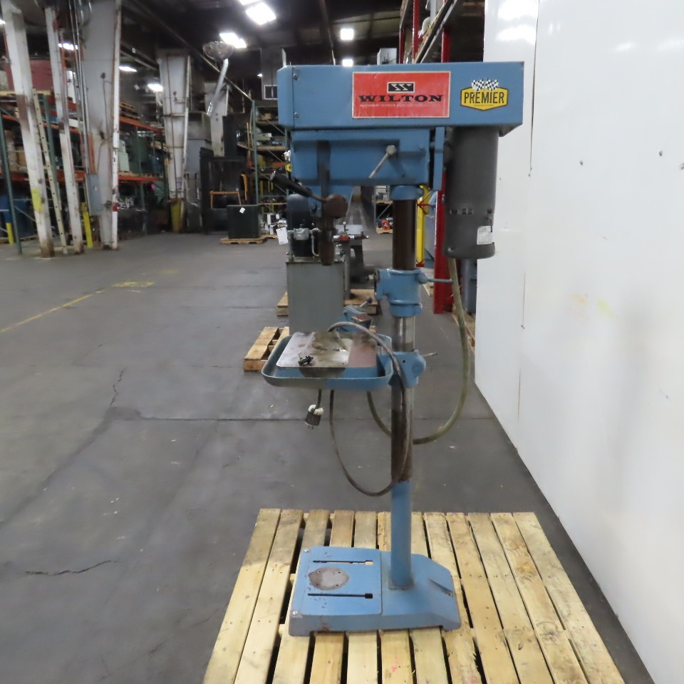 Wilton 6S 1HP 15" Floor Model Reversing Drill Press 230V 3PH Variable Speed