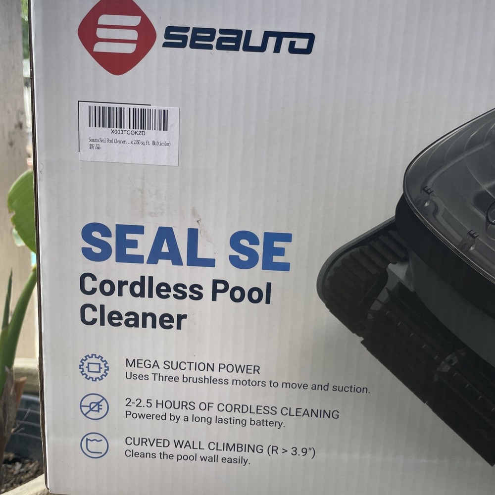 Seauto Seal SE Cordless Robotic Pool Cleaner | Wall Climbing
