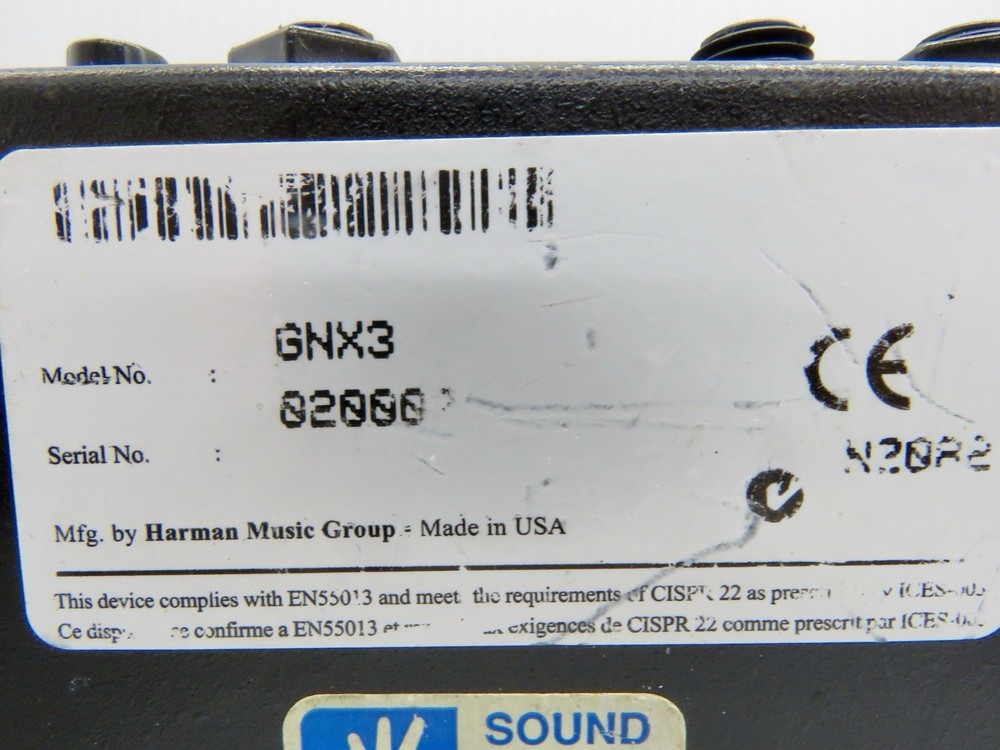 DigiTech GNX3 Guitar Workstation Multi-Effects Pedalboard