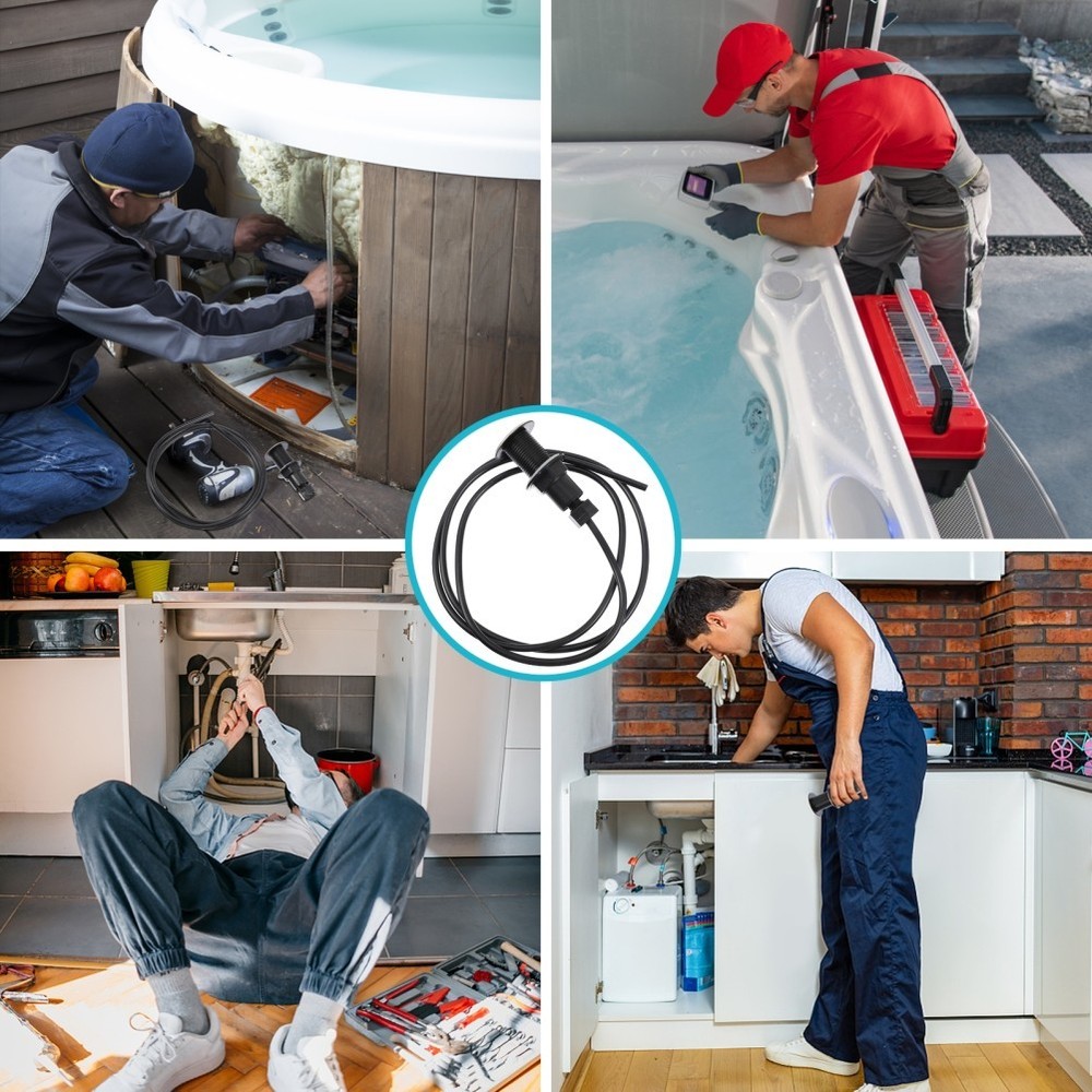 Pressure Switch 25mm Air Activated Stainless Steel Button For Garbage Disposal