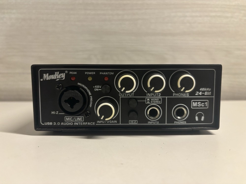 Moukey MSC1 Amplifier Not Tested Sold As Seen