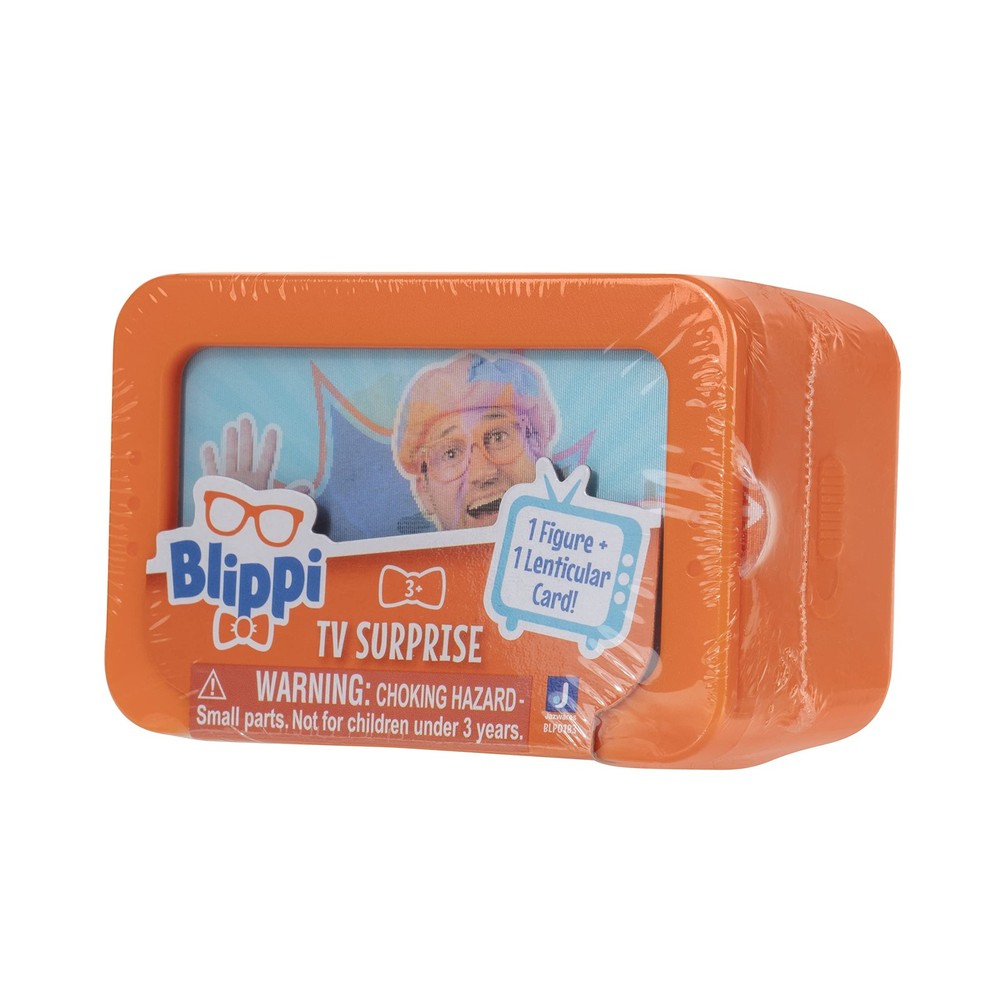 Blippi TV Blinds (Assorted), Includes 6 Random 3-Inch 3 inches, Multicolor