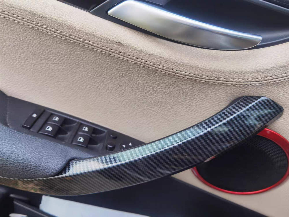 2X Door Handle Panel Pull Handle Trim Cover Accessories For 2010-2015 BMW X1 E84