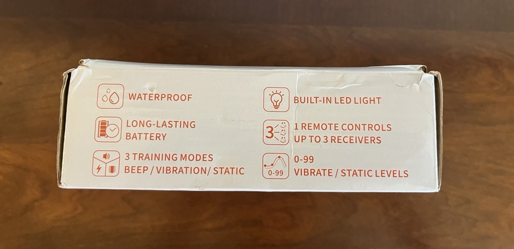 Pro Trainer Dog Training Collar 2600 Ft Super Far Remote Range 4 Training Modes