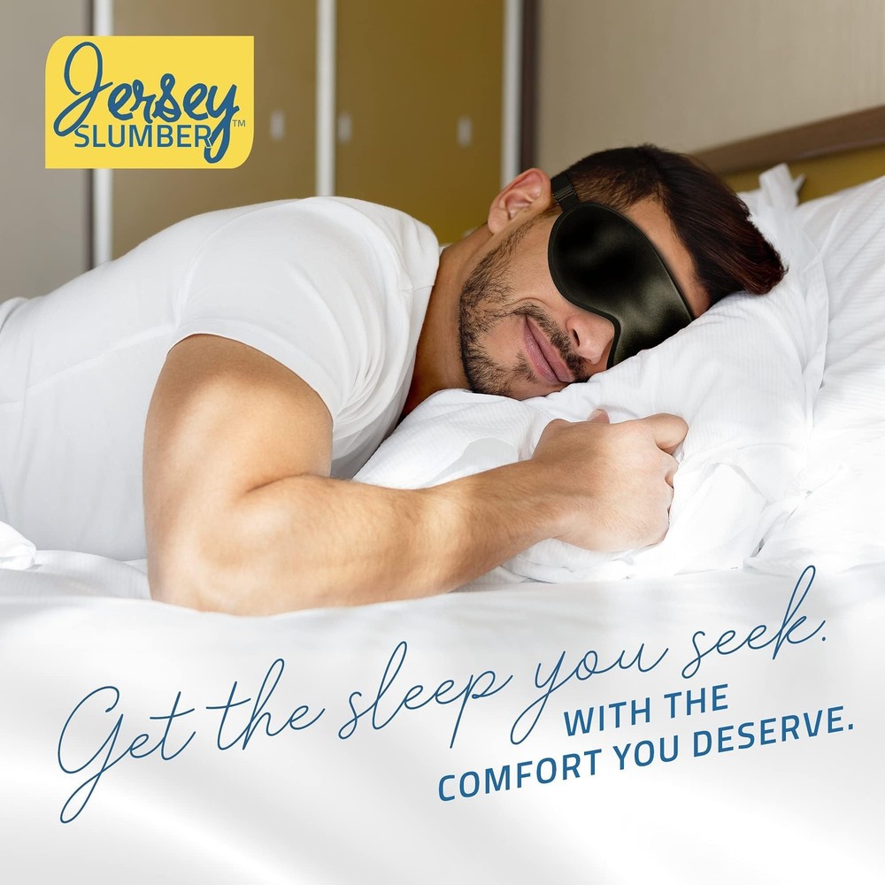 100% Silk Sleep for Men Side Sleeper - Light Blocking Eye for Sleeping, Zero ...