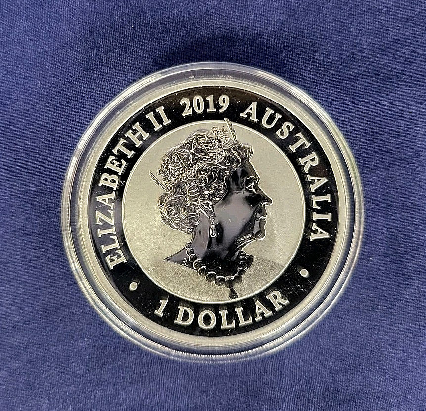 2019 AUSTRALIAN SILVER SWAN *FROM MINT ROLL*