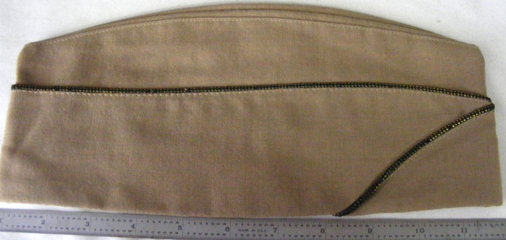 Vintage WW2 Wool Officer Corps Garrison Cap