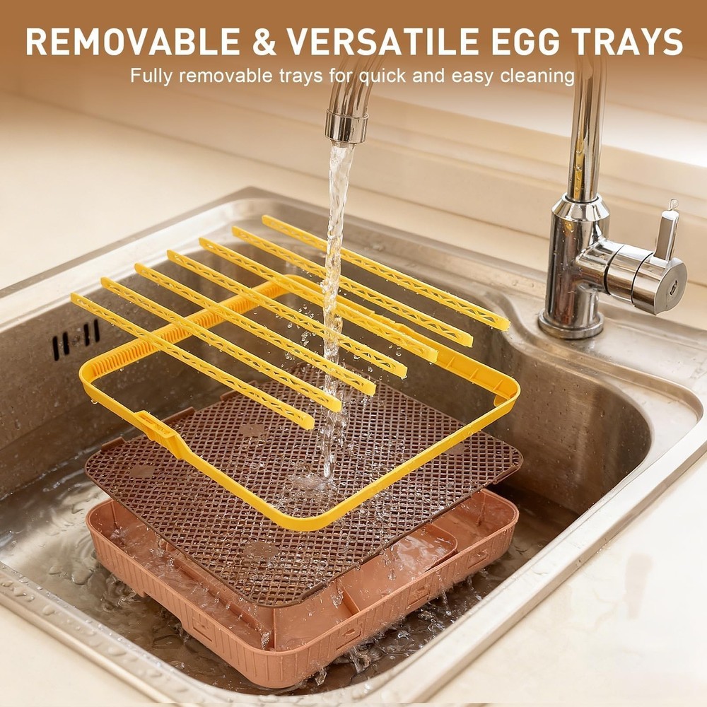 Gen IV 56 Egg Fully Automatic Incubator, 2026 UpgradedDesign, Intelligen