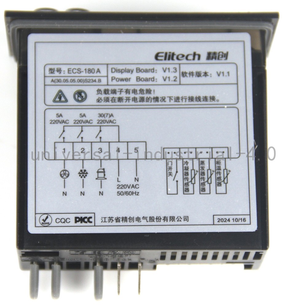 New Temperature Controller for ELITECH ECS-180(A) ECS-180(A)YJ