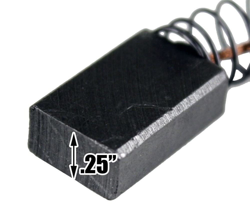 Steel Dragon Tools® 1215 Motor Brushes for Pipe Threading Machine