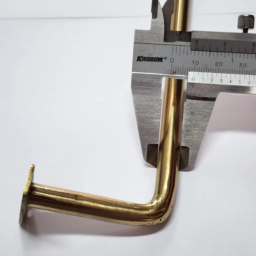 Solid Brass 12" Towel Rail Wall Mounted Face Fix Hand Towel Holder Old Style