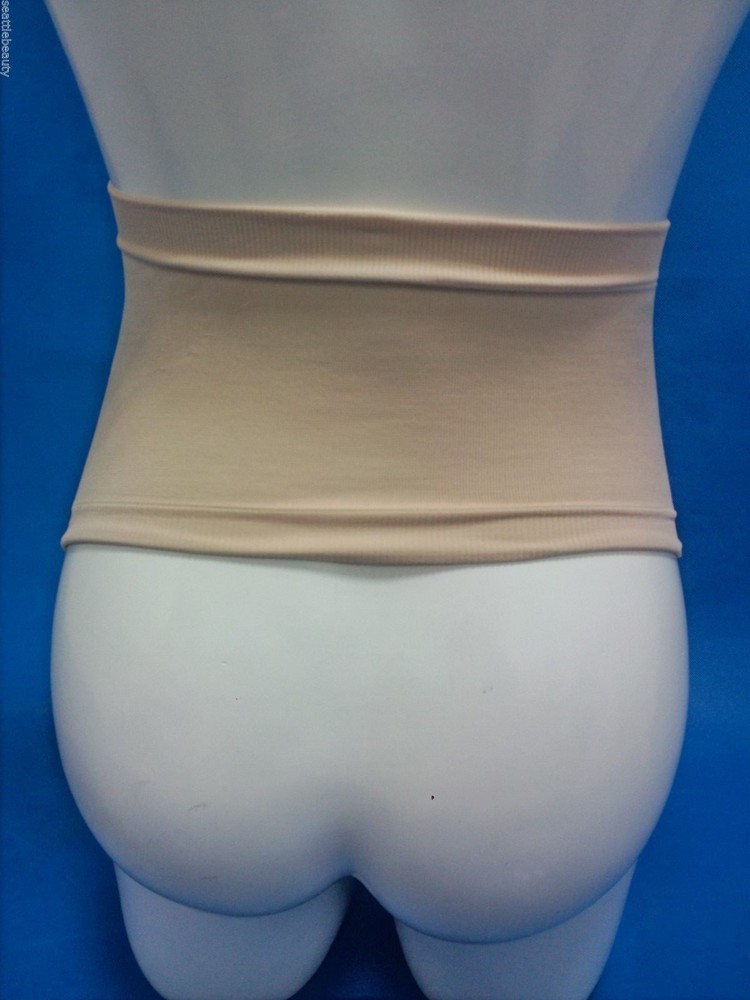 Seamless maternity pregnancy belly band for back support