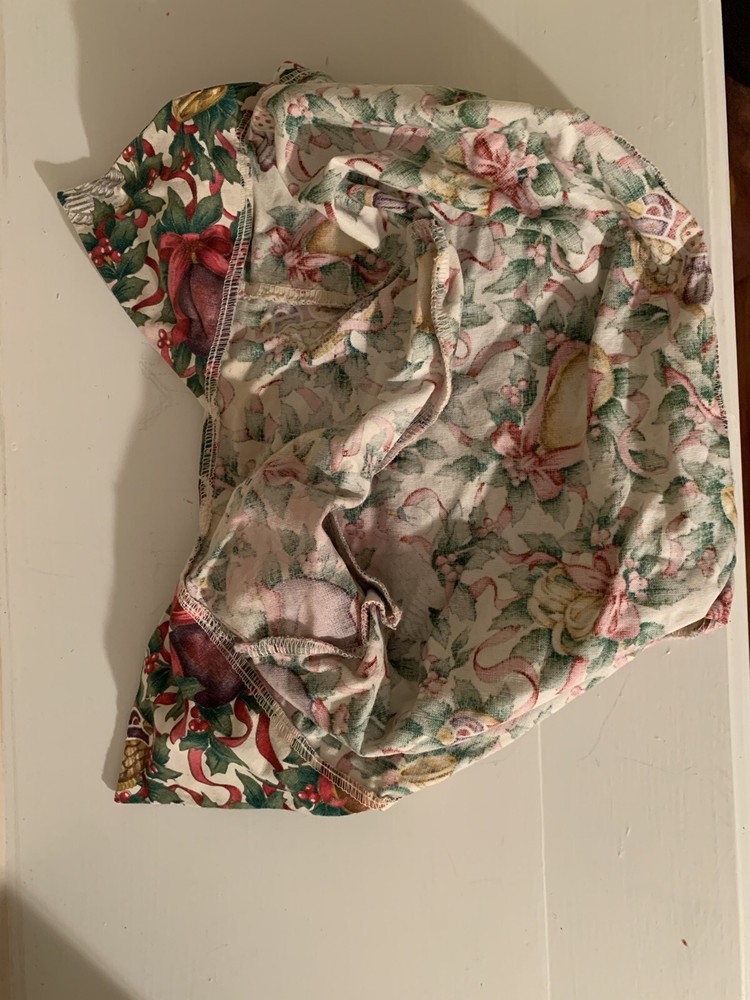 Longaberger Basket liner Christmas Customer 2000