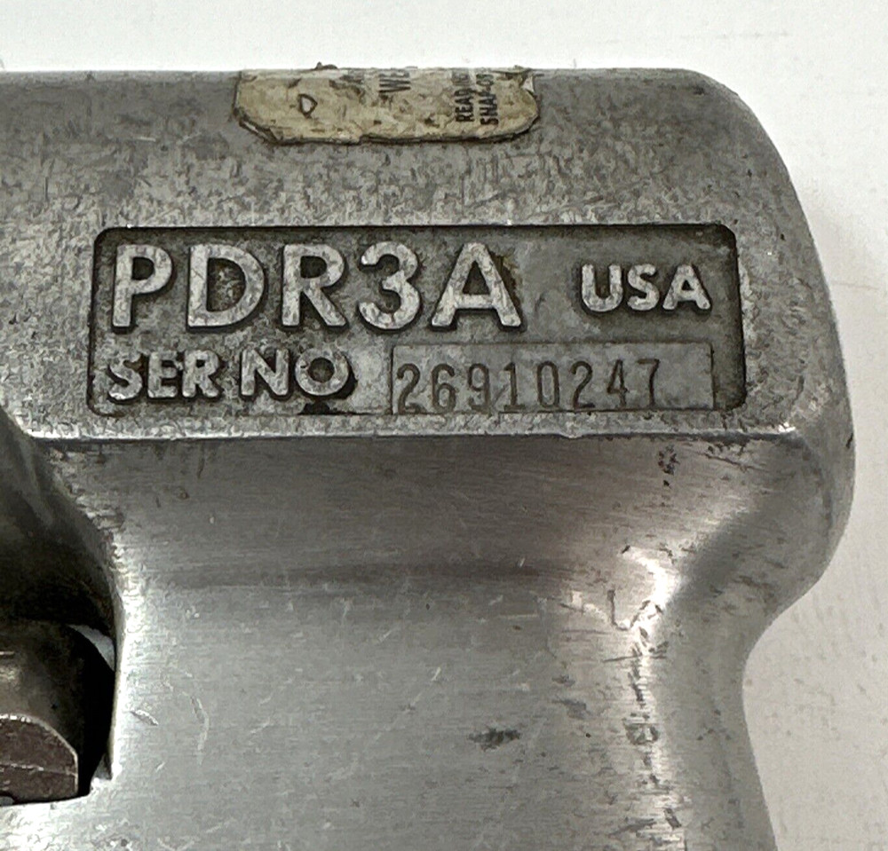 SNAP-ON PDR3A 3/8" Reversible Air Pneumatic Keyless Drill EUC