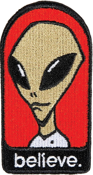 Alien Workshop Skateboards Believe Patch