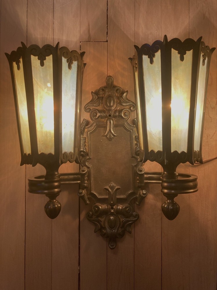 Exquisite Antique Light Fixture w/ Sconces