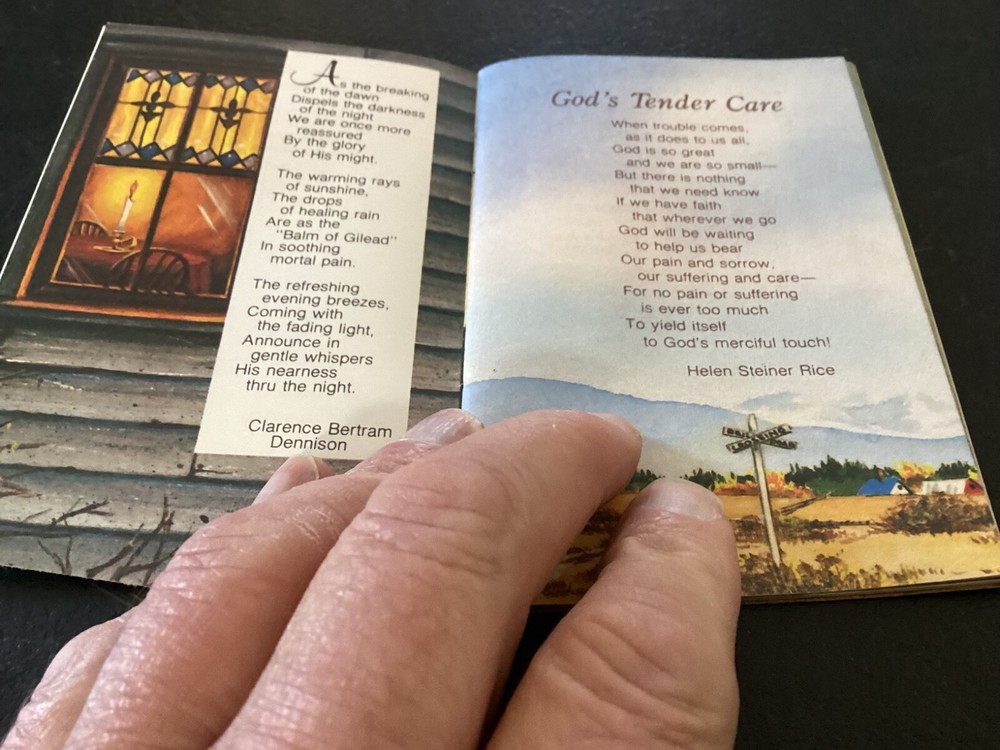 Small "His Touch" Religious Booklet