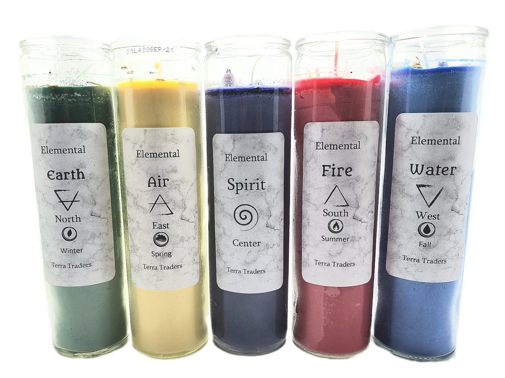 Elemental Altar Candle Set