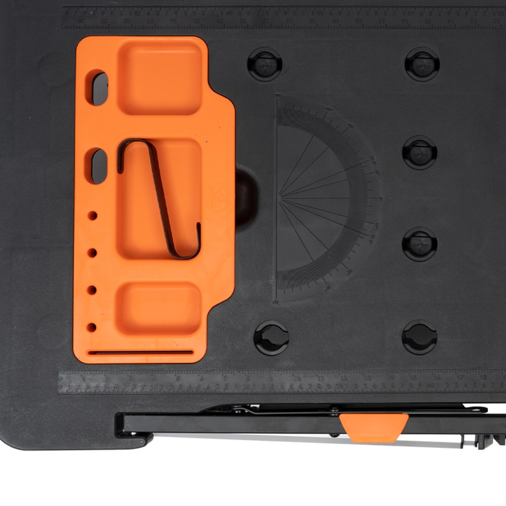 7-in-1 Multifunctional Workbench Portable Folding Work Table Workbench Load