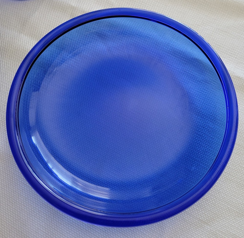 Cobalt Blue Glass Dish Set