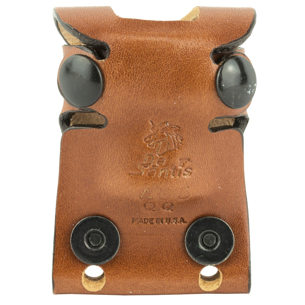 DeSantis Second Six Speedloader Pouch Fits HKS/10A/36A Ambidextrous Tan Leather