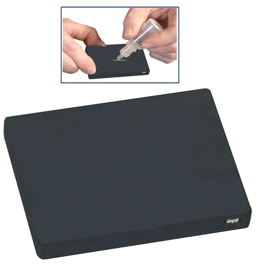 3" x 2" Gold Silver Platinum Testing Black Precious Metals Scratch Stone