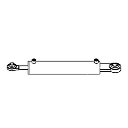 Hydraulic Top Link Cylinder - Category 2 3" Bore TLH007