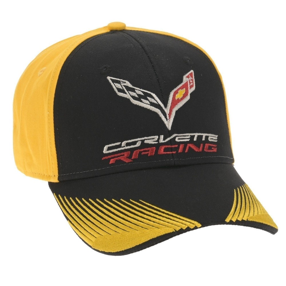 2017-2019 Corvette C7 Racing Sharp Ride Hat Yellow and Black
