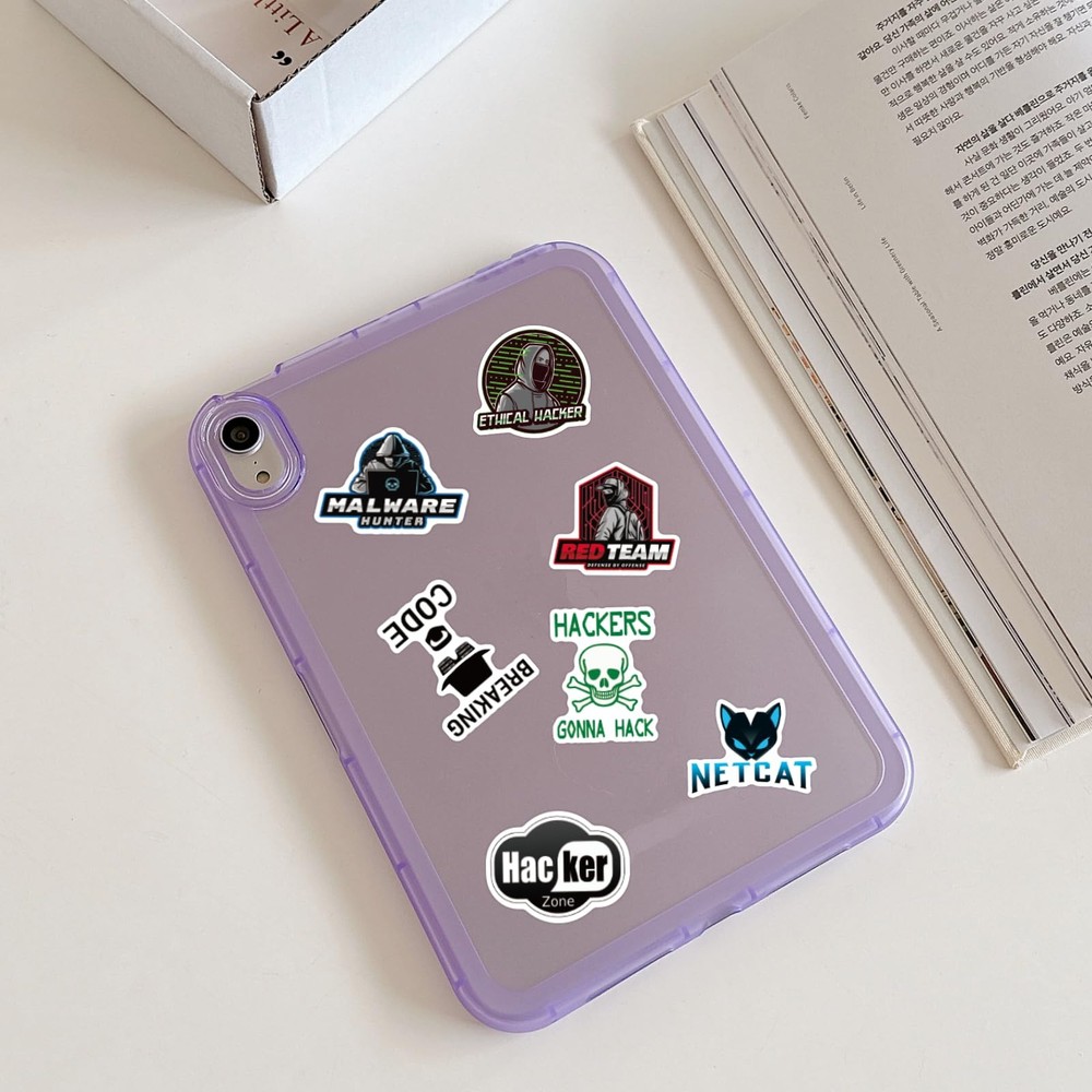 50PCS Hacker Stickers Pack - Cool Programming for Developers,