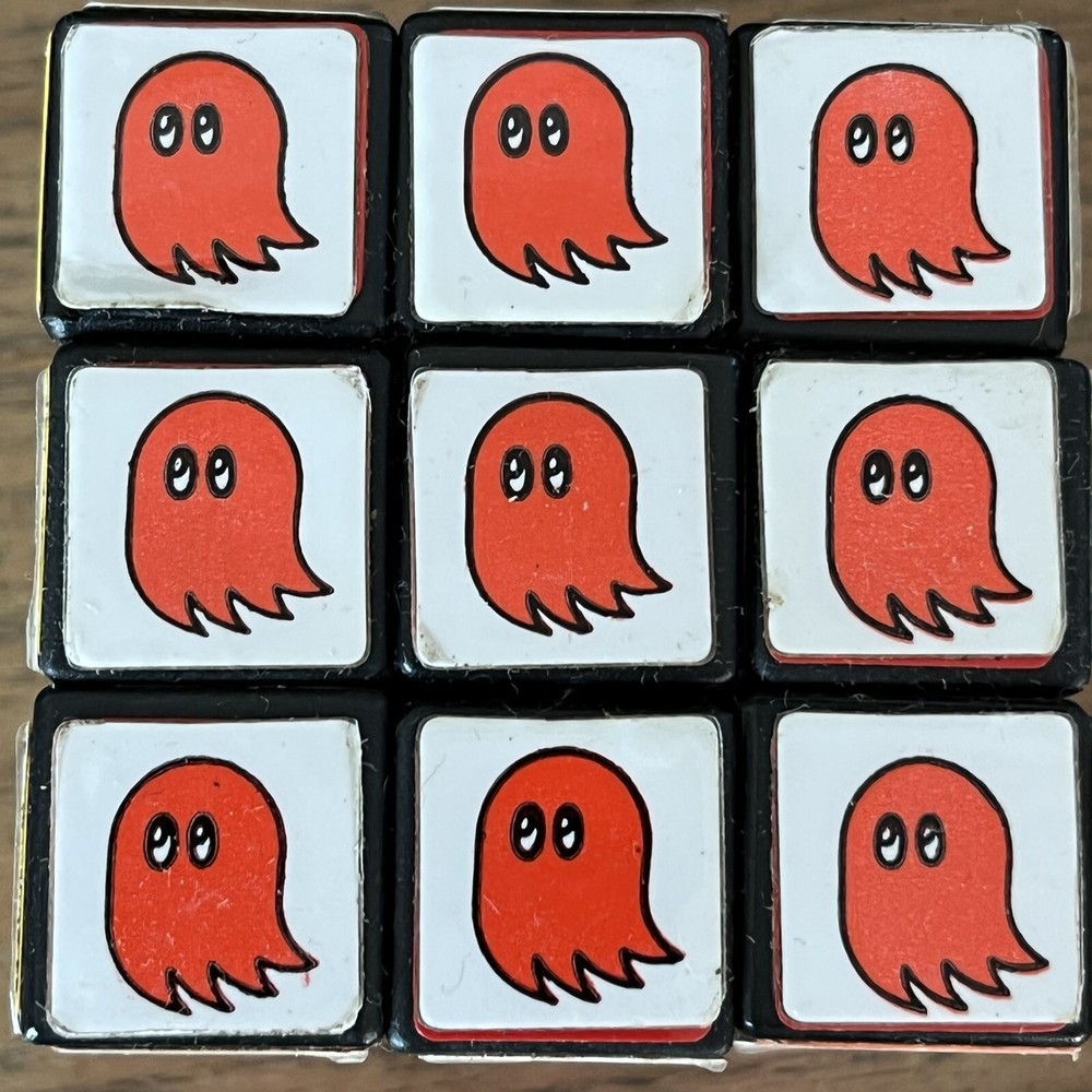 PAC-MAN RUBIK'S CUBE - VINTAGE and RARE