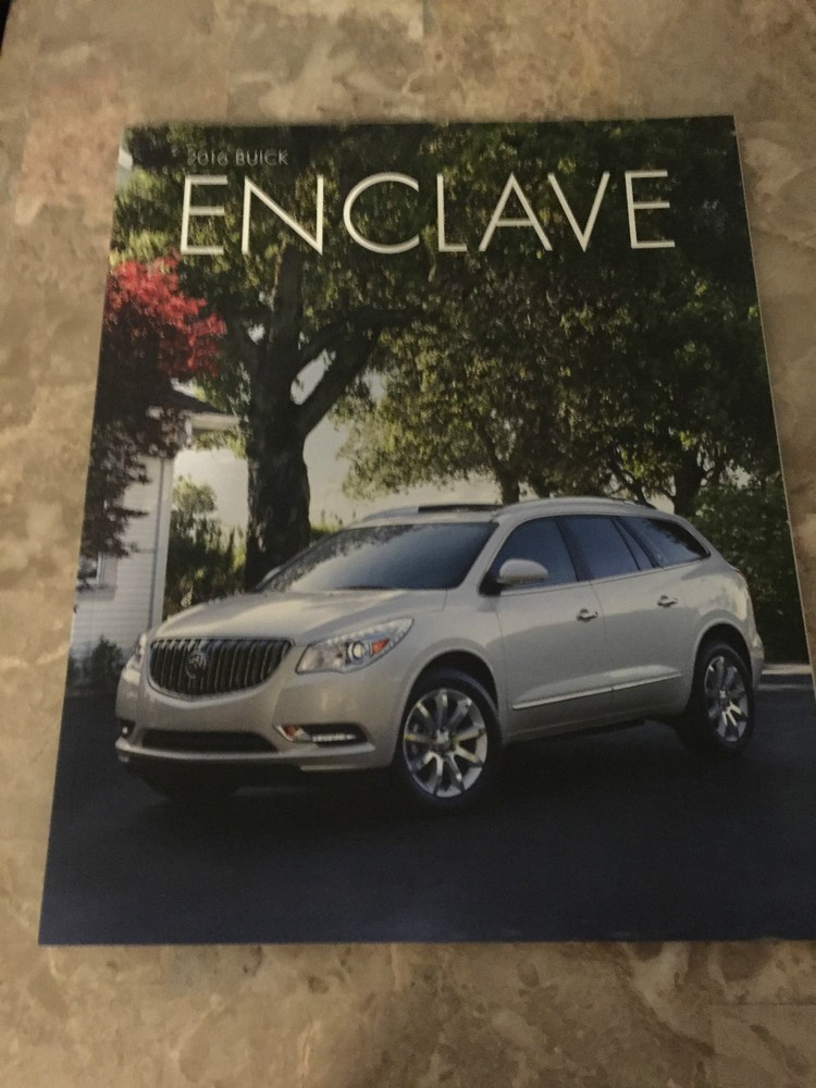 2016 Buick Enclave 38-page Original Sales Brochure