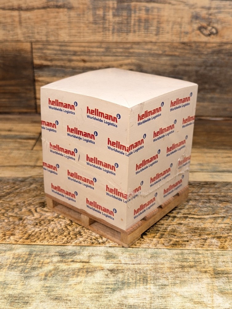 Hellman Worldwide Logistics Miniature Pallet Notepad Sticky Notes