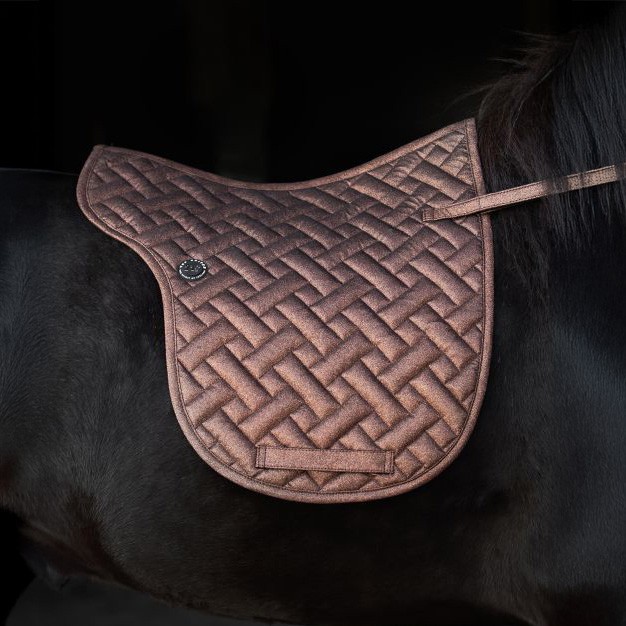 Top Reiter Glitrandi Saddle Pad - Copper