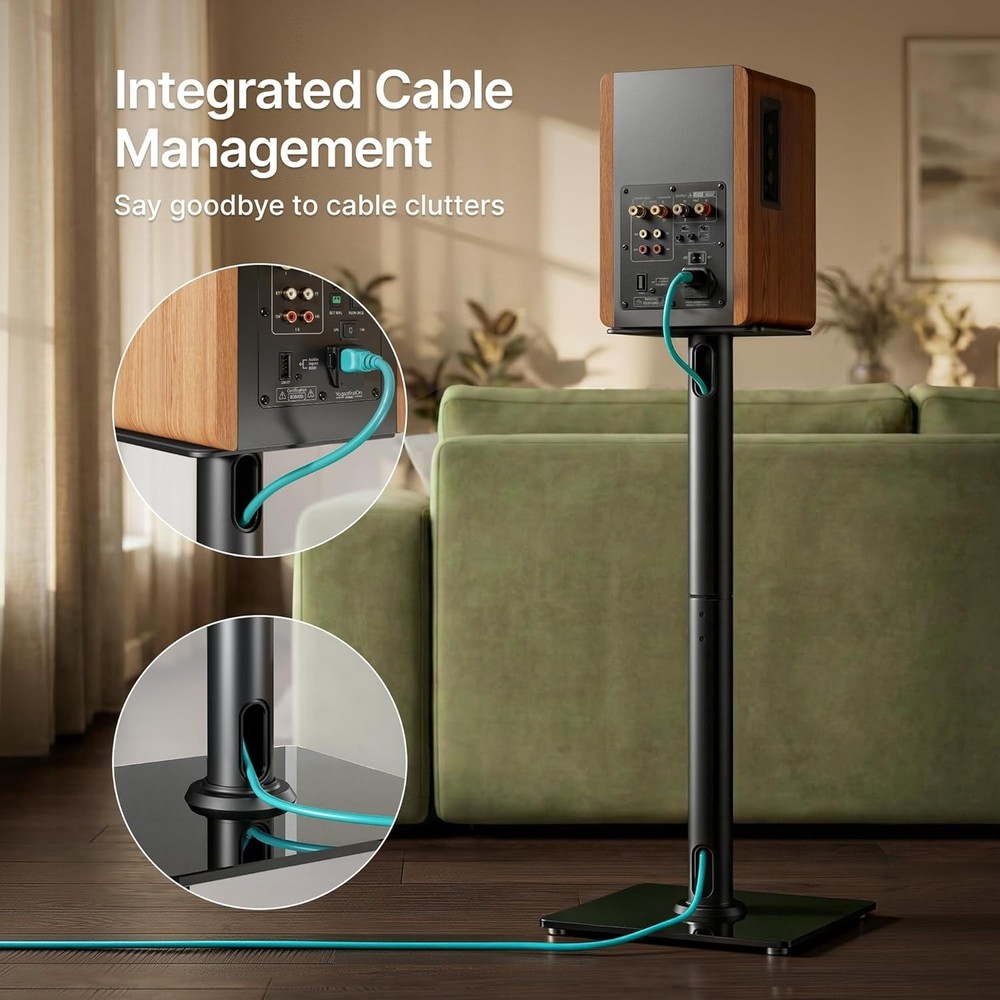 Immersive 30.1" Height Speaker Stands Pair