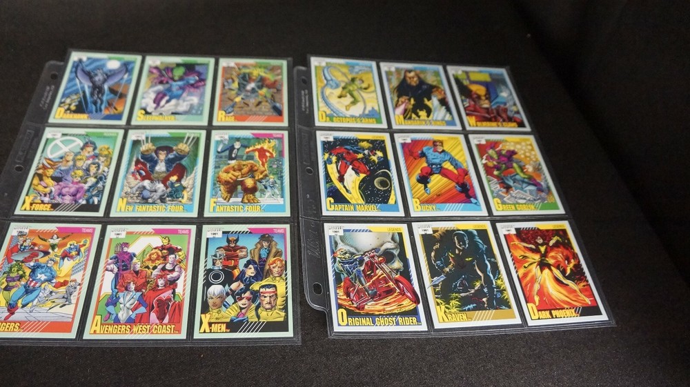 Set 160 MARVEL UNIVERSE CARDS Including Thanos #85 EXCELLENT