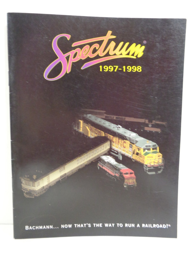 Bachmann Spectrum 1997-1998 Mini Catalog