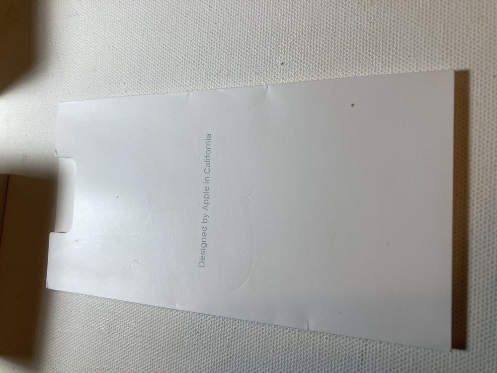 Apple iPhone 7 EMPTY BOX ONLY w/ Instruction Apple Stickers Genuine Original