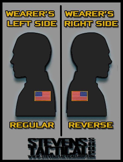 Subdued REFLECTIVE American Flag Patch