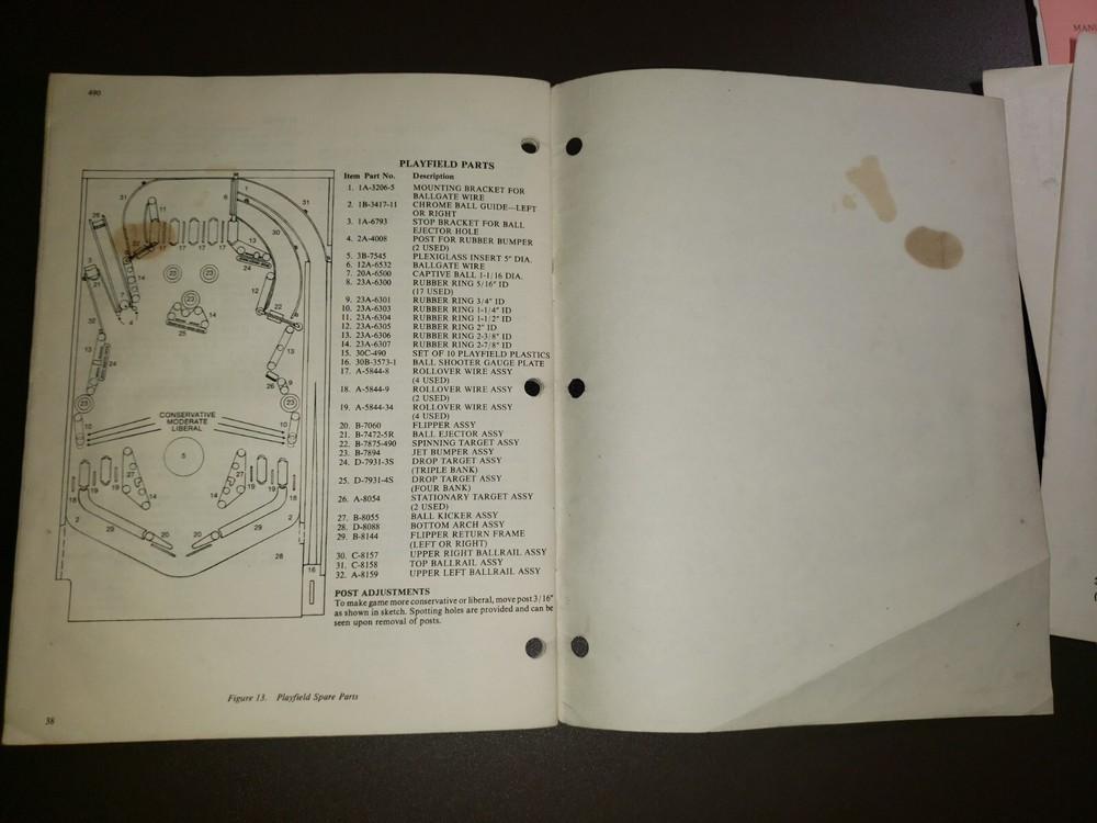 Williams STELLAR WARS Pinball Manual