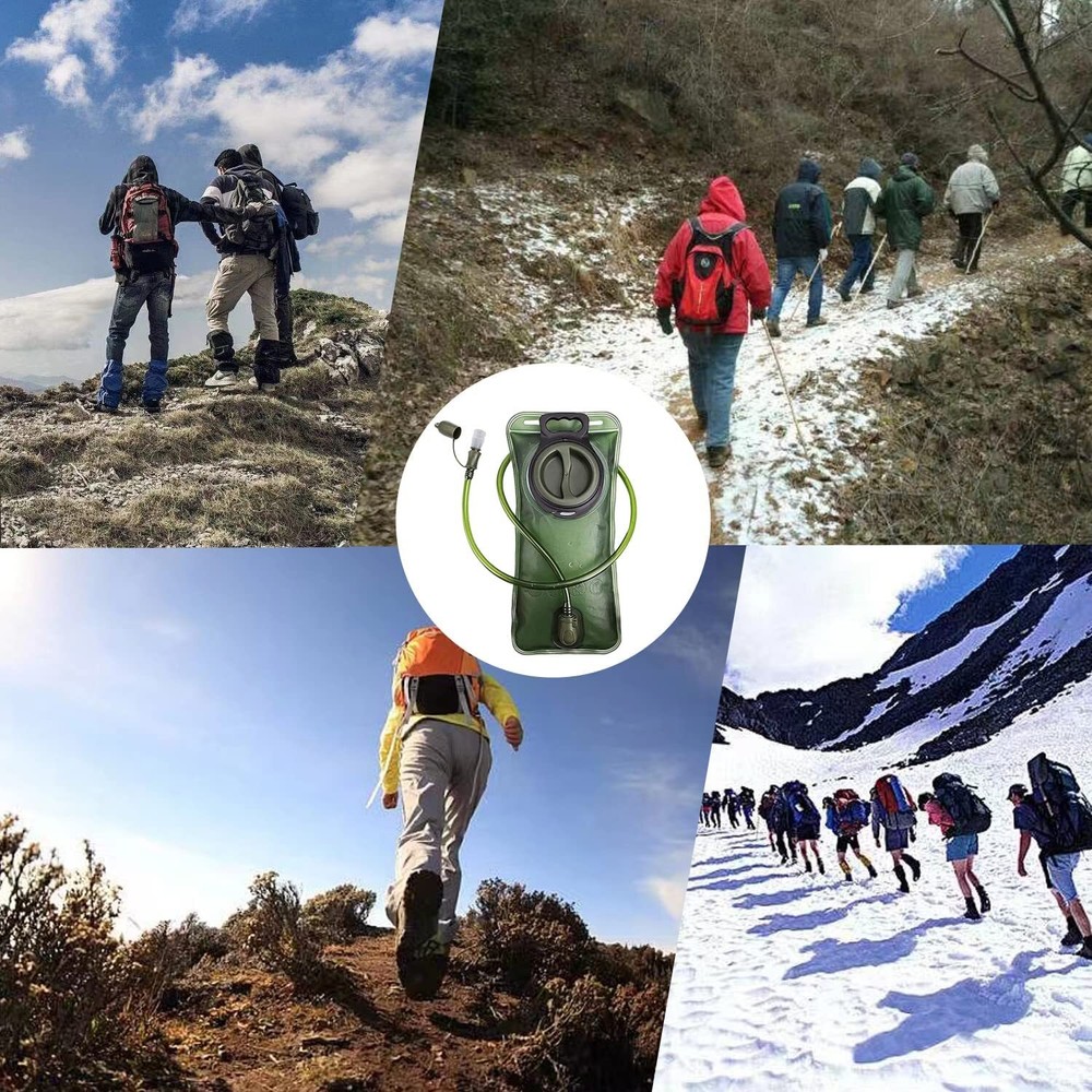Hydration Pack Lightweight Running Hiking Backpack with 2 Liter Water Bladder US