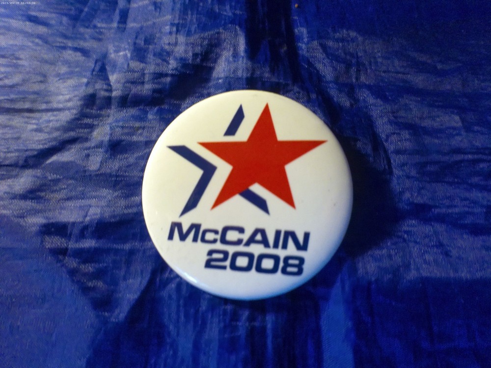 McCain 2008 Pinback