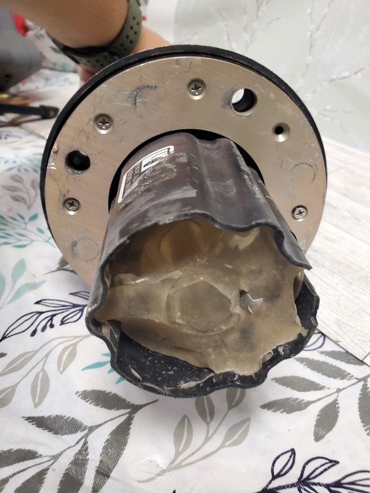 Used Harris High Voltage HF Base 100-5154-01 *Damaged* Read