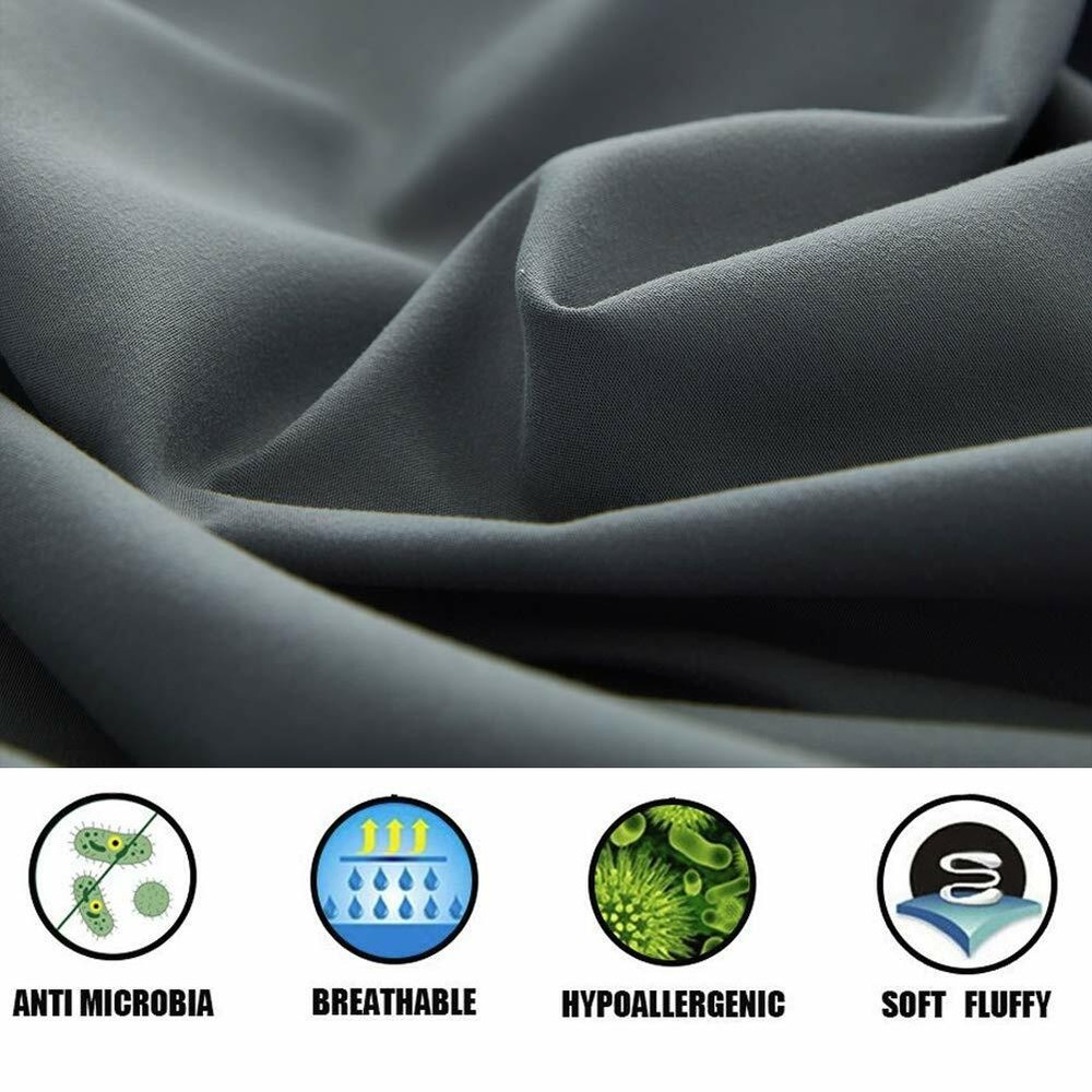 SAKIAO King Size Bed Sheets Set - Brushed Microfiber 1800 Bedding - 4 PIECES